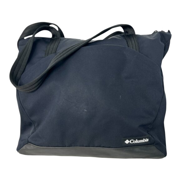 Columbia Sportswear Unisex Tote/ Duffel Back Navy Outdoor Gym Travel Hiking Golf - Picture 1 of 16
